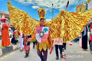 Meriah Banget Semarak HUT RI! Seribuan Siswa Aceh Barat Turun ke Jalan Ikuti Karnaval Kemerdekaan