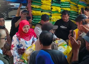 Pasar Murah Jatim Tembus 95 Kali, Khofifah Fokus Dekatkan Pangan Terjangkau ke Warga