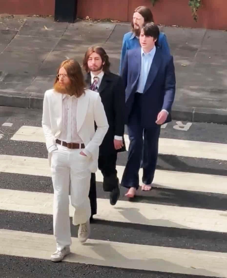Film Biografi The Beatles Syuting di Abbey Road, Rekam Ulang Sampul Album Legendaris