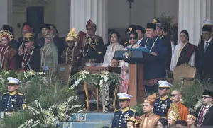 Gunakan Kain Songket dan Ronce saat Peringatan HUT Ke-81 RI, Presiden Prabowo Dinilai Bawa Identitas dan Budaya RI