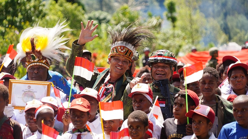Koops TNI Habema Hadirkan Kampung Hitadipa Damai, Teguhka...