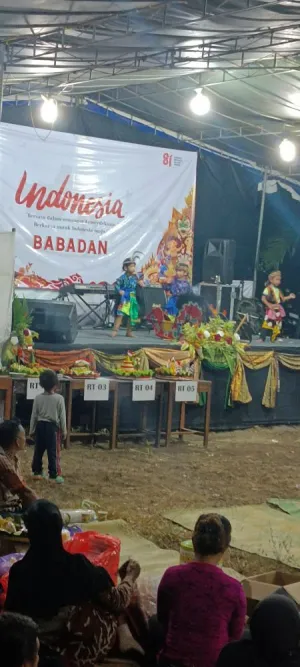 Perayaan Tujuh Belasan di Daerah Cukup Meriah