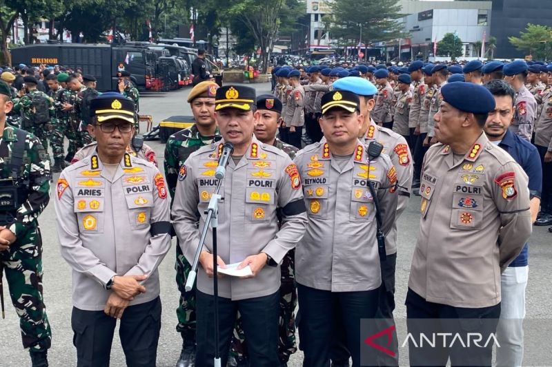 Amankan Aksi di Jakarta, Polda Metro Jaya Kerahkan 9.242 Personel 