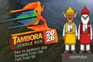 Balai Taman Nasional Tambora NTB Kembangkan Sport Tourism lewat Tambora Jungle Run 