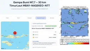 Gempa M7,7 Flores, Pakar ITS Minta Warga Waspada 'Aftershock' Sampai Dua Minggu