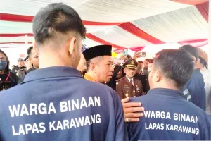 Kado Manis Kemerdekaan! Ratusan Napi Lapas Karawang Dapat Remisi, 2 Orang Langsung Bebas!