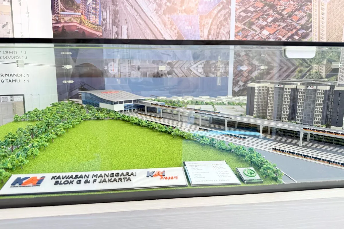 KAI Bangun 8 Tower Rusun MBR di Manggarai, Harga dan Skema Kredit Jadi Sorotan