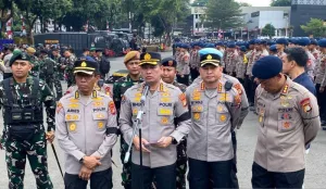 Polisi Amankan 21 Pengunjuk Rasa di Jakarta akibat Bawa Barang Berbahaya