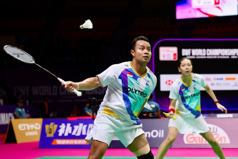 Rehan/Gloria Melaju Mudah ke Babak 32 Besar Kejuaraan Dun...