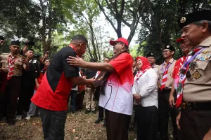 Wagub Rano Karno Sapa Peserta Jamnas XII, Dorong Pramuka Jadi Agen Perubahan