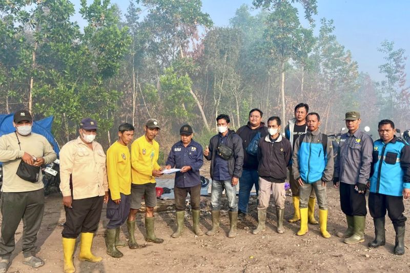 Cegah Karhutla, Pemprov Kalsel Basahi Hutan Lindung Banjarbaru 24 Jam.