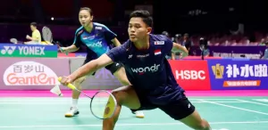 Menangi Laga Debut di Kejuaraan Dunia BWF 2026, Bimo/Arlya Selamat dari 4 "Match Point"