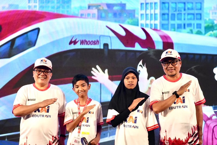 PT KAI dan KCIC Gelar Program EduTrain bagi 81 Anak Panti...