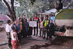 PT Pertamina Patra Niaga Bantu 35.000 Lt Air Bersih untuk Warga Maumere