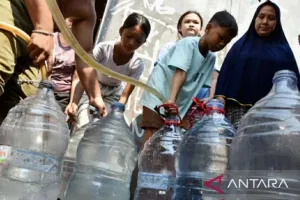 BPBD Karawang Didistribusikan 828.000 Liter Air Bersih ke 15 Desa