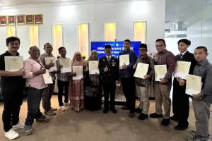 Kabar Gembira! 25 Kreator Lokal Aceh Ketiban Berkah, Kemenkum Berikan Hak Cipta Gratis