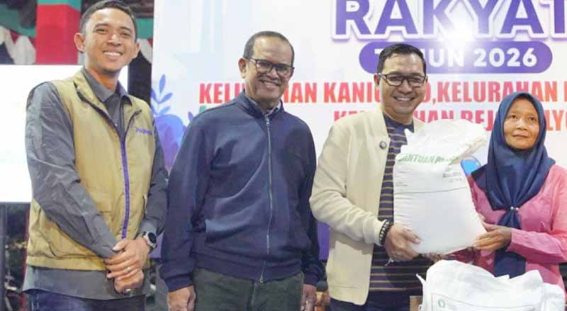 Kabar Gembira! Pemkot Madiun dan Bulog Salurkan Banpang 3...