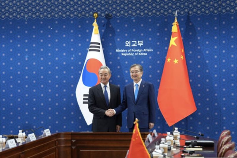 Pertemuan Menlu China dan Korsel Soroti Situasi Terkini S...
