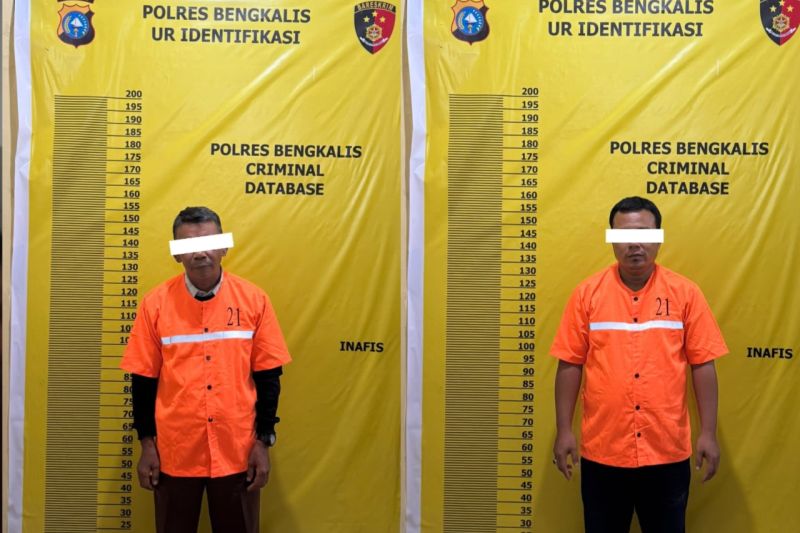 Polres Bengkalis Tetapkan 2 Tersangka Kasus Kebakaran Lah...