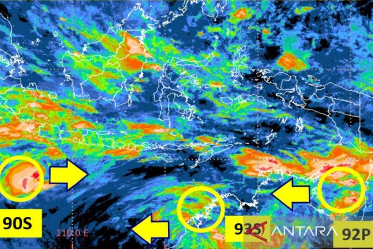BMKG Ungkap Bahaya Siklon Tropis Saudel, Sejumlah Wilayah...