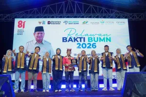 Program Relawan Bakti BUMN 2026 Berakhir, PTPN Group Sukses Perkuat Fondasi Desa Wisata Bulok