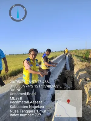 Ratusan Hektare Sawah Terdampak, PU Identifikasi Kerusakan Irigasi di NTT