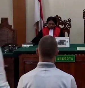 Turis Swiss di Bali Dihukum 1 Tahun Penjara karena Posting Saat Langgar Aturan Keluar Hotel saat Hari Raya Nyepi