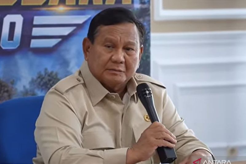 Presiden Prabowo Pimpin Rapat Penanganan Kebakaran Hutan ...