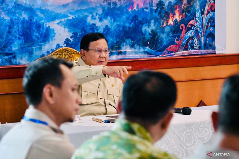Presiden Prabowo Subianto Bertekad Hentikan Perluasan Kar...