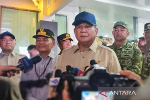 Presiden Prabowo Tambah 4 Helikopter Water Bombing untuk Padamkan Karhutla Kalteng.