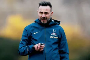 De Zerbi Minta Maaf atas Kekalahan Tottenham dari Brentford