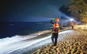 Empat Wisatawan Terseret Ombak Saat Mandi di Pantai Tuturuga Minahasa, Kenzy Masih Hilang