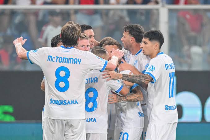 Hasil Liga Italia: Napoli Awali Musim Serie A dengan Takl...