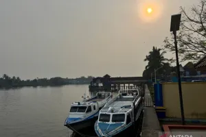 Kabut Asap Karhutla Muncul, Pelayaran Speedboat Tanjung Selor-Tarakan Tetap Normal.