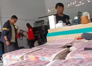 Polisi Buru Pemodal Sindikat Uang Palsu Rp36 Miliar di Tangsel