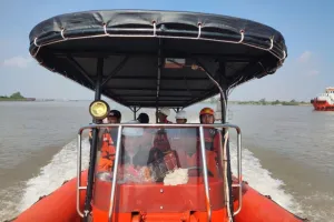 Tim SAR Gabungan Temukan Seorang ABK yang Hilang di Sungai Musi