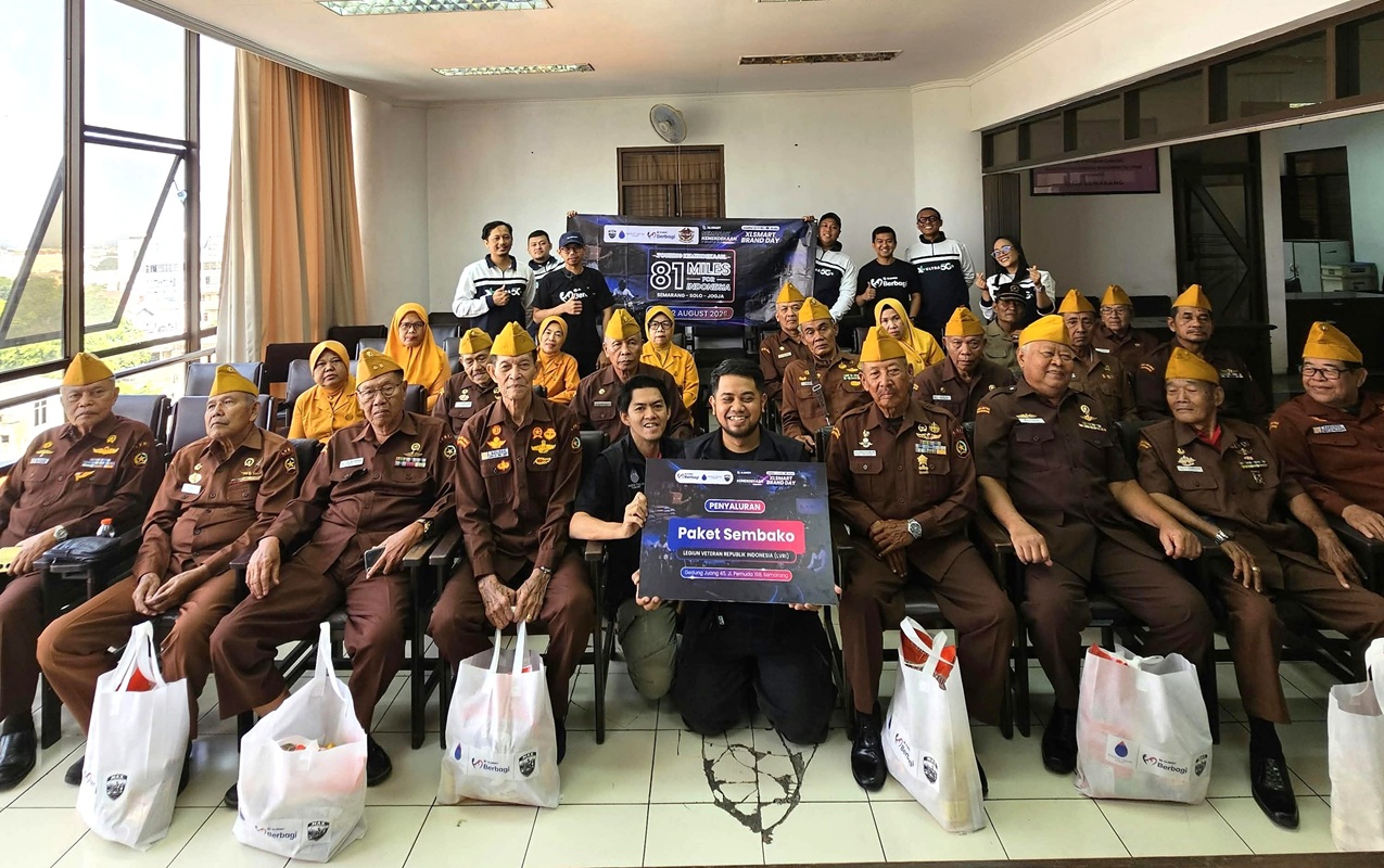81 Miles for Indonesia, XLSmart Hubungkan Negeri lewat 5G dan Semangat Berbagi