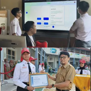 Dibangun Bersama Guru Disabilitas, Papan Tulis AI Buatan Siswa Bandung Raih Juara Google