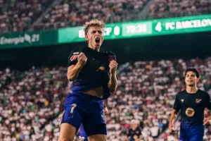 Luar Biasa Barcelona Bantai Elche 5-0! Raphinha dan Fermin Sama-Sama Cetak Brace