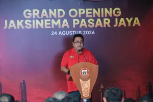 Resmikan Jaksinema Pasar Rumput, Wagub Rano Minta Bioskop Mini Rp15 Ribu di Tiap Rusun