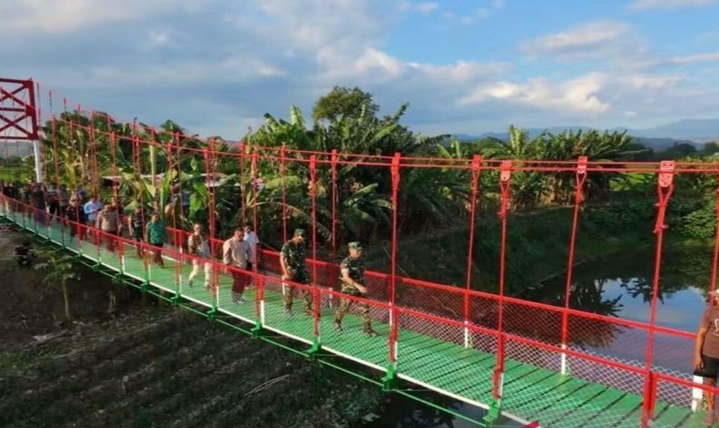 3 Jembatan Garuda Perintis Merah Putih Diresmikan di Bima, Akses Warga Kini Makin Mudah