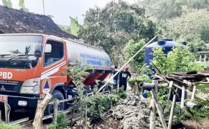 BPBD Gunungkidul Salurkan 2,4 Juta Liter AIr selama Kekeringan