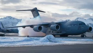 Misi Rahasia? C-17 Globemaster Angkatan Udara AS Mendarat di Moskow, Kremlin: Kami Tak Punya Informasi