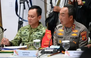 Polda Sumsel Jadikan Desa sebagai Garis Terdepan Pencegahan Karhutla