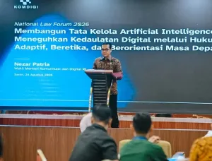 Wamenkomdigi Ungkap Tantangan “AI” dalam Peradilan