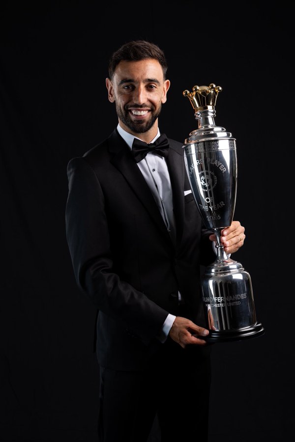 Bruno Fernandes Dinobatkan Jadi Pemain Terbaik PFA Musim ...