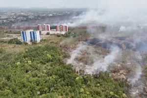 Karhutla di Kalteng Mulai Dekati Kawasan Kampus UPR 