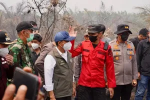 Kemenhut Perkuat Pengendalian Karhutla di Jambi