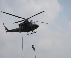 TNI Percepat Penanganan Karhutla Way Kambas, Tim Alfa Diterjunkan dari Udara