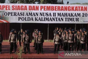 Polda Kaltim Bergerak Cepat! Ratusan Personel Dikerahkan Hadapi Karhutla